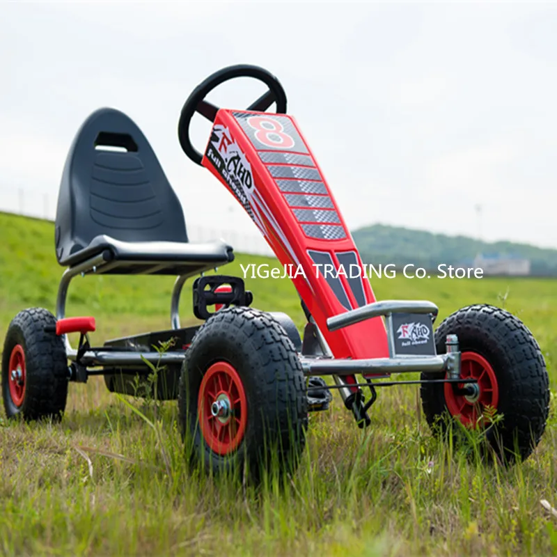 Go Kart Pedal Kids - 4-kołowy gokart dla dzieci, gokart napędzany