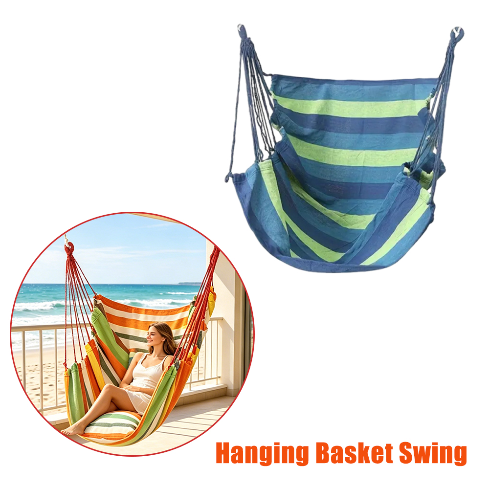 Kids Outdoor Hammock Chair - Wiszący fotel-kołyska do ogrodu, na patio,