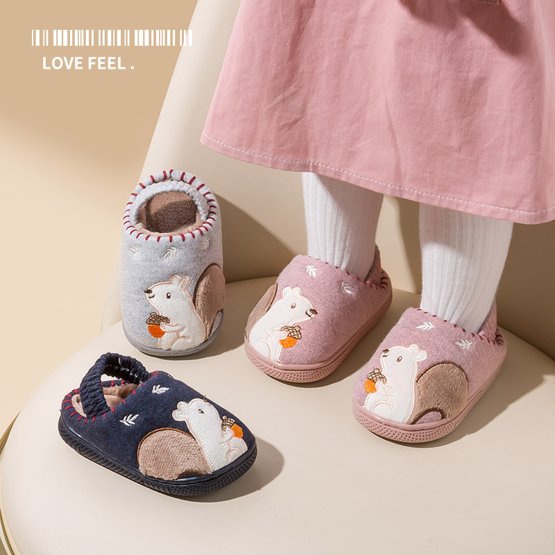 Kids Indoor Outdoor Slippers - MELITTDEER Kapcie domowe dla chłopców i