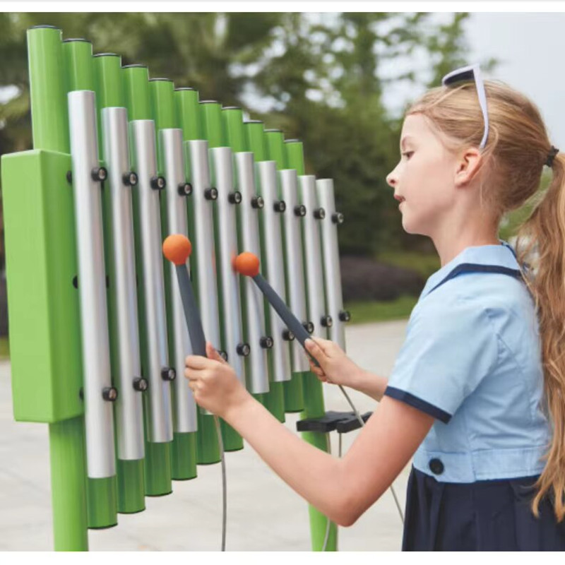 Kids Outdoor Instruments - Zabawki muzyczne na plac zabaw: dzwonki