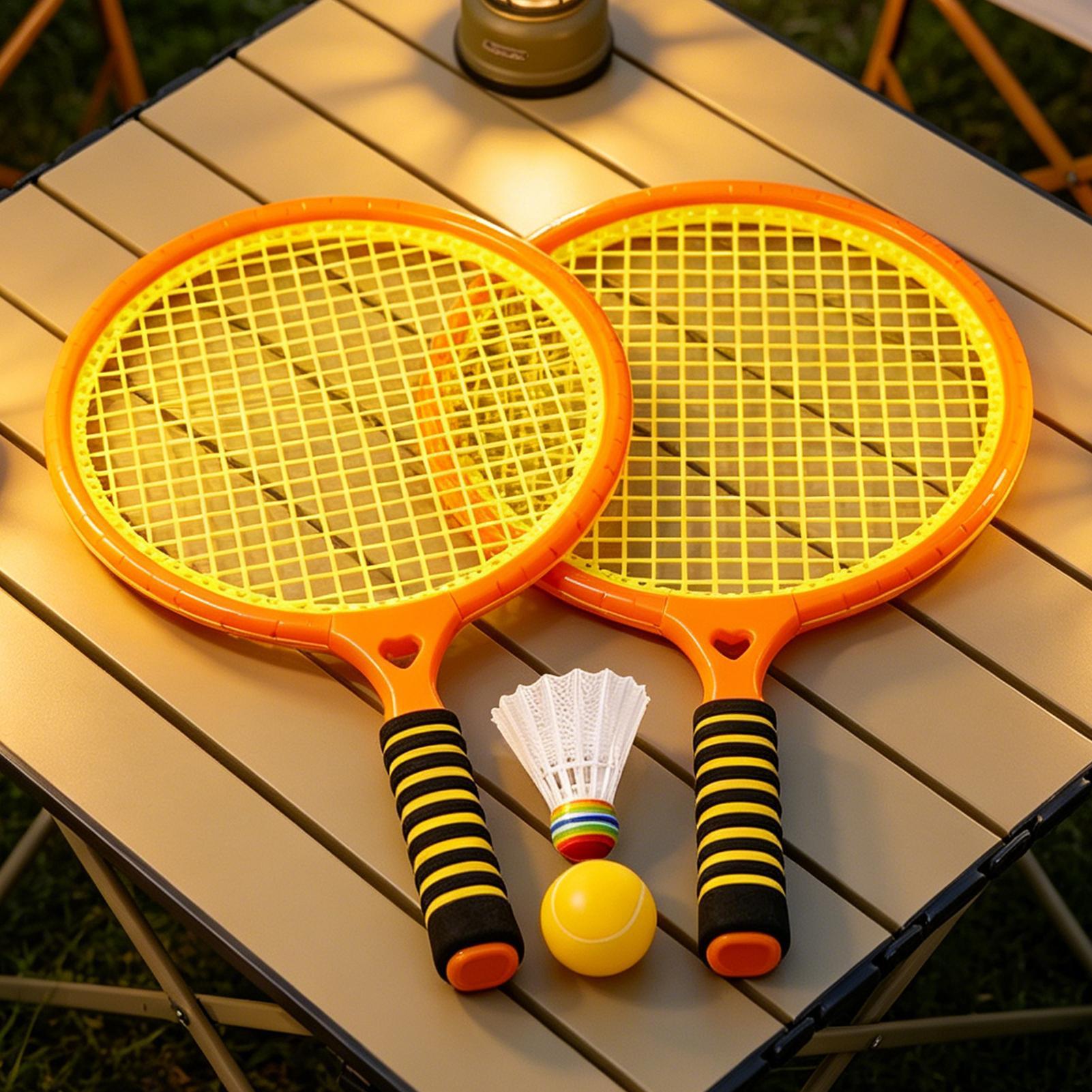 Kids Outdoor Garden Set - Rakieta do badmintona dla dzieci, zestaw