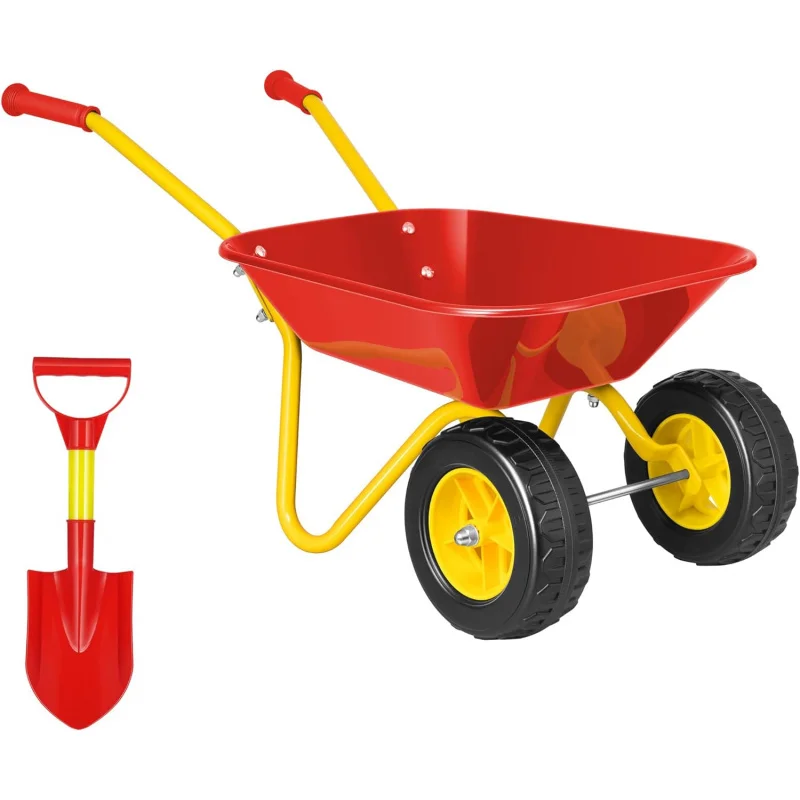 Kids Outdoor Garden Set - Taczka dla dzieci, wózek ogrodowy z