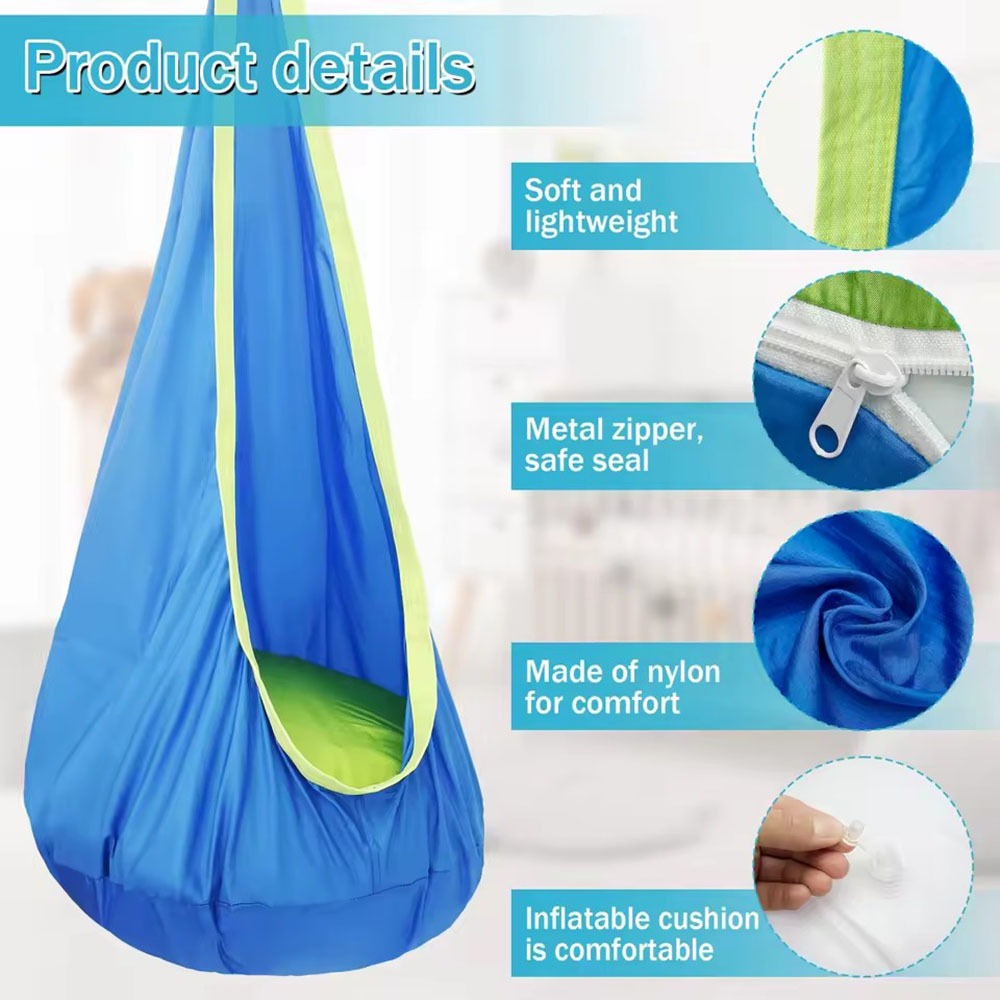 Huśtawka dla dzieci z nylonowy – Kids Outdoor Hammock Chair recenzja i cena