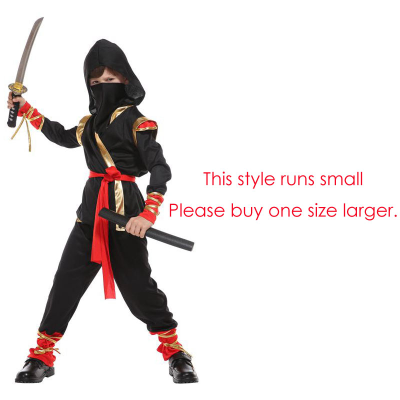 Umorden kostiumy na Halloween  – Kids Outdoor Ninja Equipment recenzja i cena