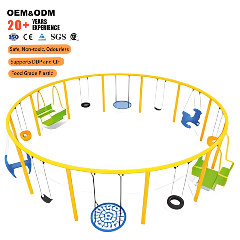 Metalowy, zielony zestaw huśta – Kids Outdoor Garden Set recenzja i cena