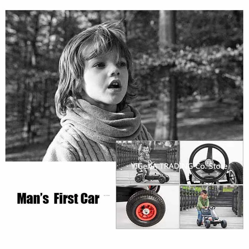 Dziecięcy gokart na pedały z d – Go Kart Pedal Kids recenzja i cena