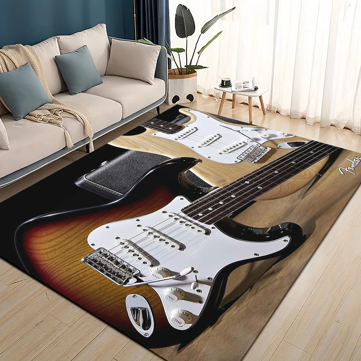 Dywanik 3D Retro Fender Logo I – Kids Outdoor Instruments recenzja i cena