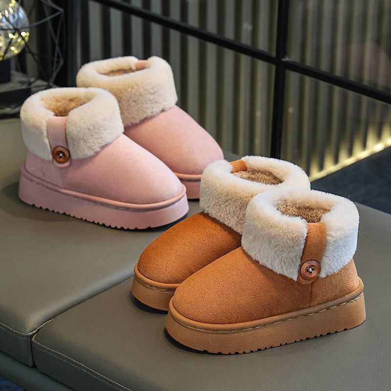 Dziecięce zimowe kapcie, wysok – Kids Indoor Outdoor Slippers recenzja i cena