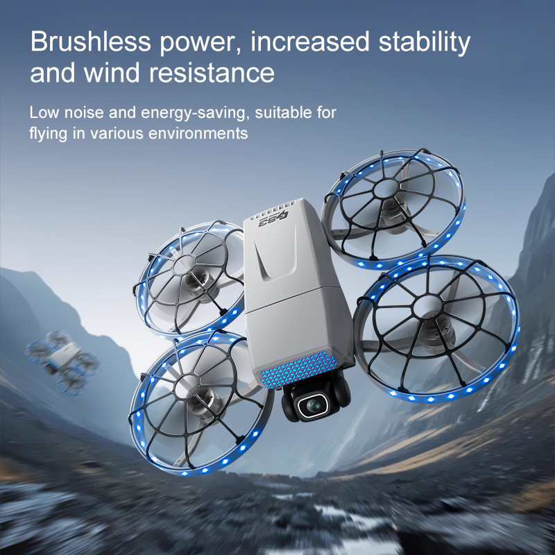 Nowy składany mini dron G63 z  – Kids Outdoor Backpack recenzja i cena