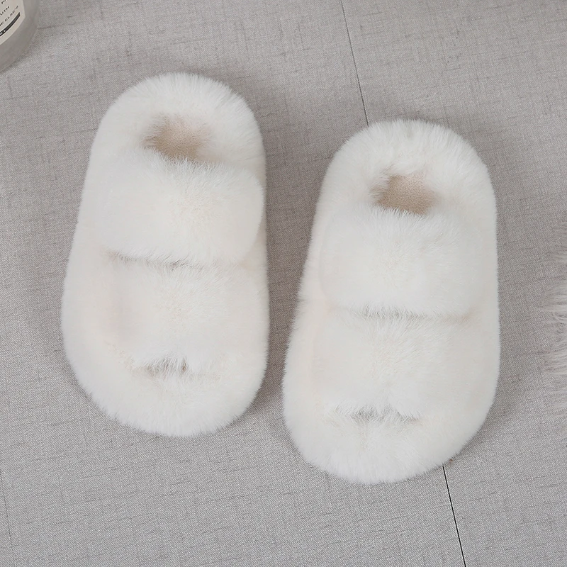 Dziewczęce zimowe kapcie futrz – Kids Indoor Outdoor Slippers recenzja i cena