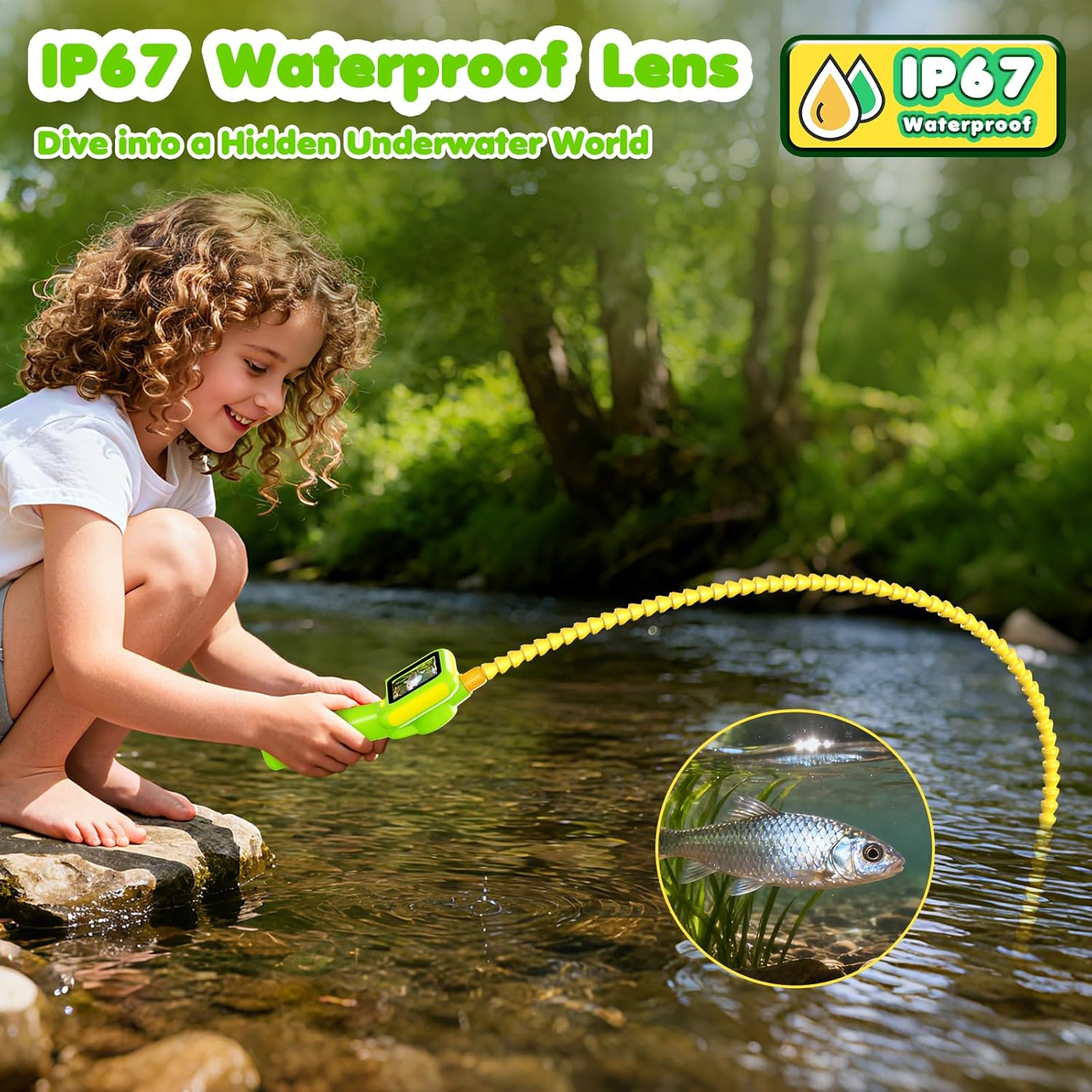 Endoskop dla dzieci, kamera in – Kids Outdoor Nature Toys recenzja i cena