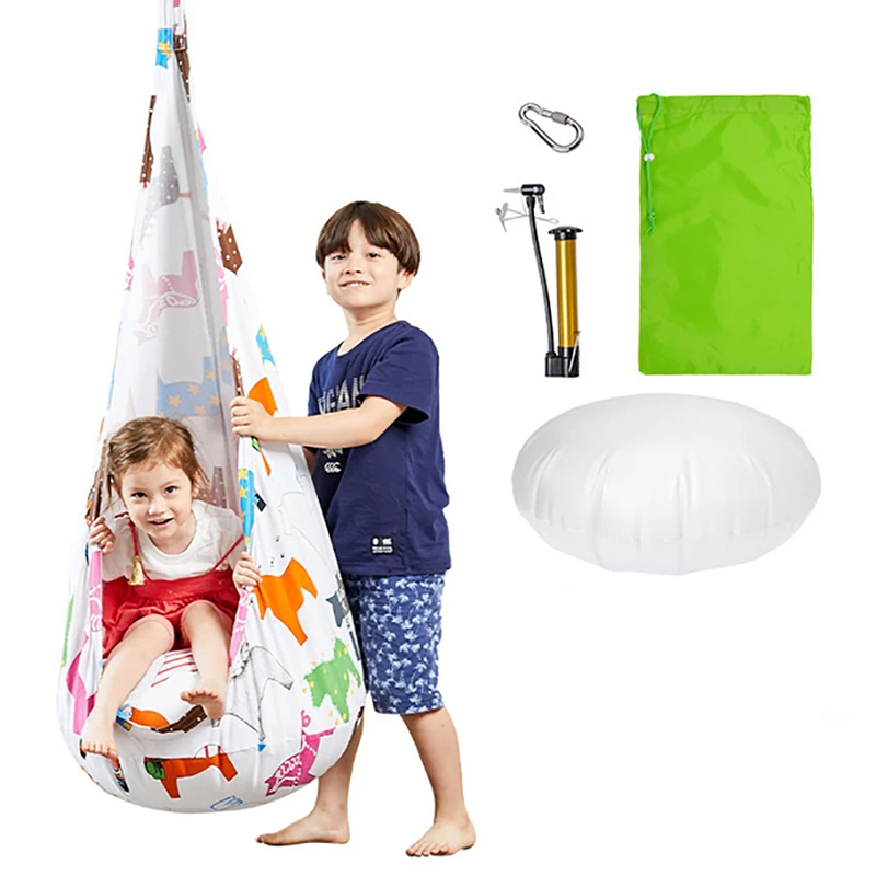Huśtawka dla dzieci bawełniane – Kids Outdoor Hammock Chair recenzja i cena